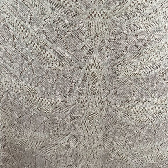 Alexander McQueen Cap-Sleeve Spine Lace Dress - Picture 6 of 7